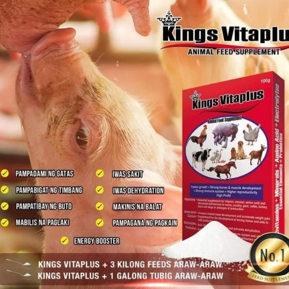 Kings Vitaplus Animal Feed Supplement (100 grams)