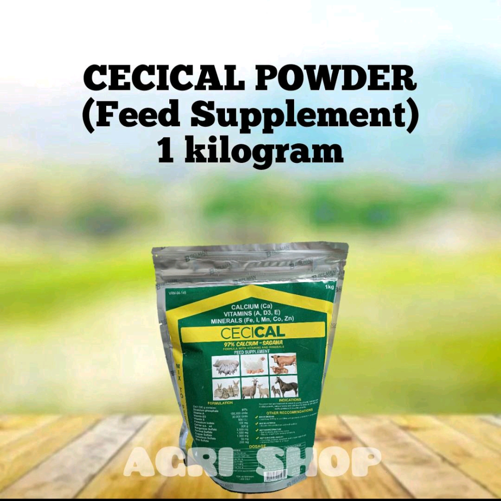 1kg Cecical Powder Animal Feed Supplement