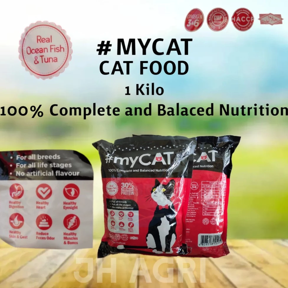 #myCAT Cat + MyCat Food for all ages (1kg | 1 Pack)