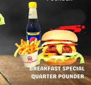 Breakfast Special Quarter Pounder