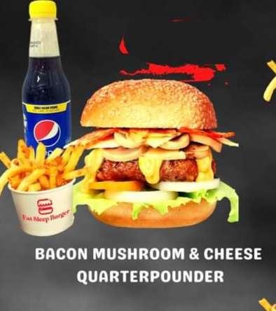 BaconMushroom and cheese