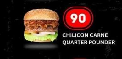 ChiliconCarne quarter Pounder