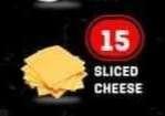 Sliced cheese