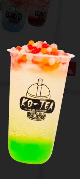 Ko-tea Apple Green Soda Medium
