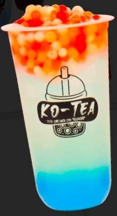 Ko-tea Blue Lemonade Soda Large