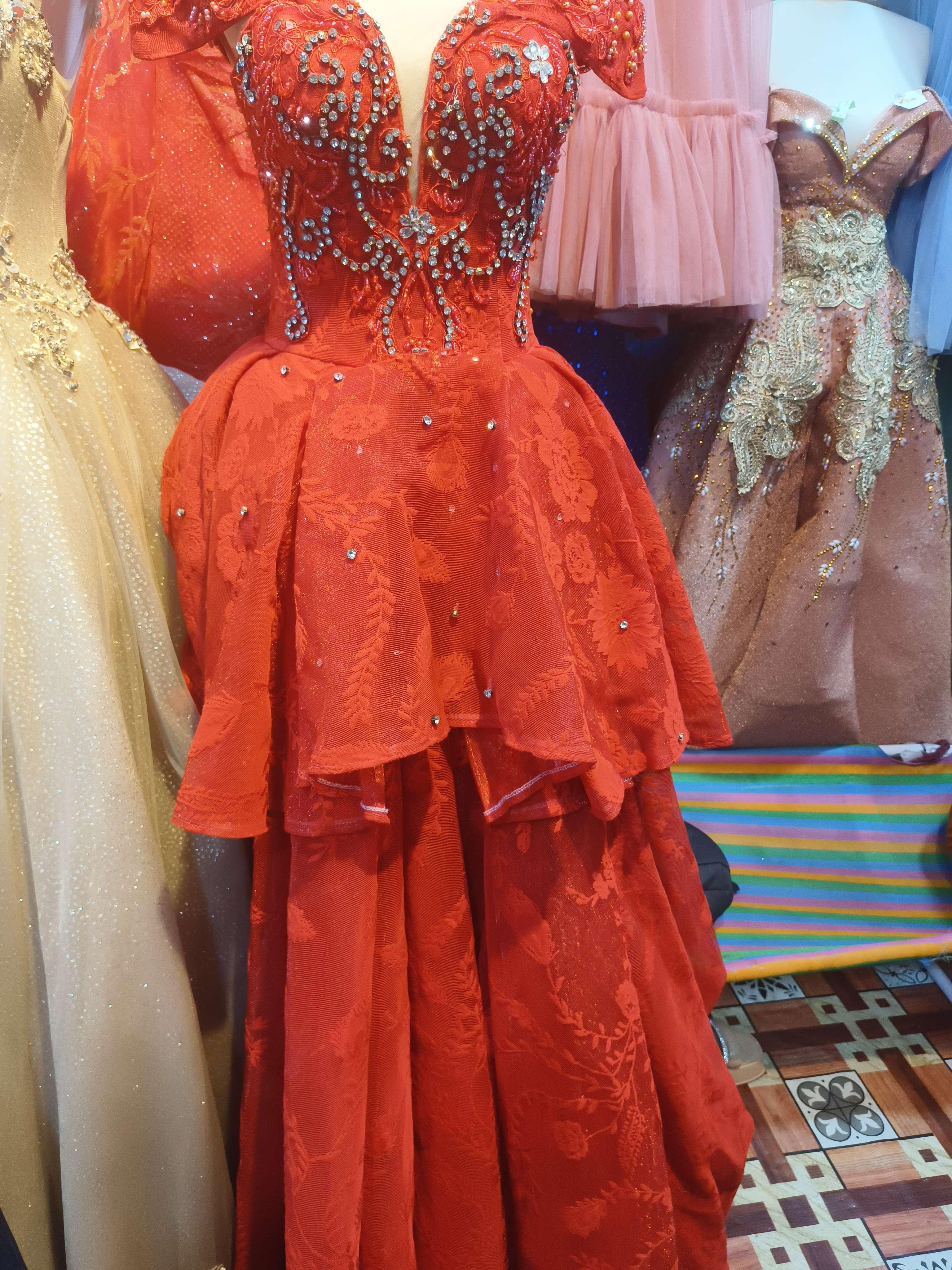 Red Ball gown ( for rent )