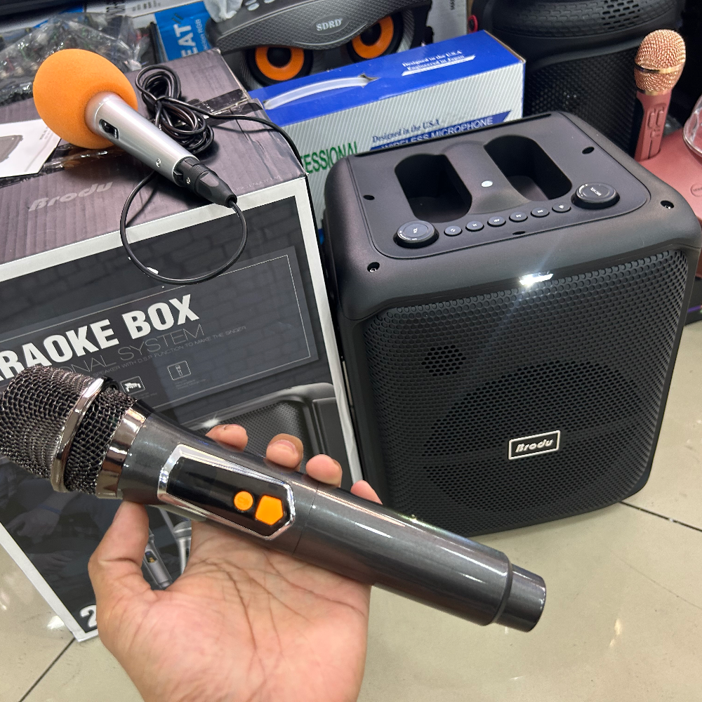 BTS 1740 Brodu Bluetooth Ikaraoke Speaker