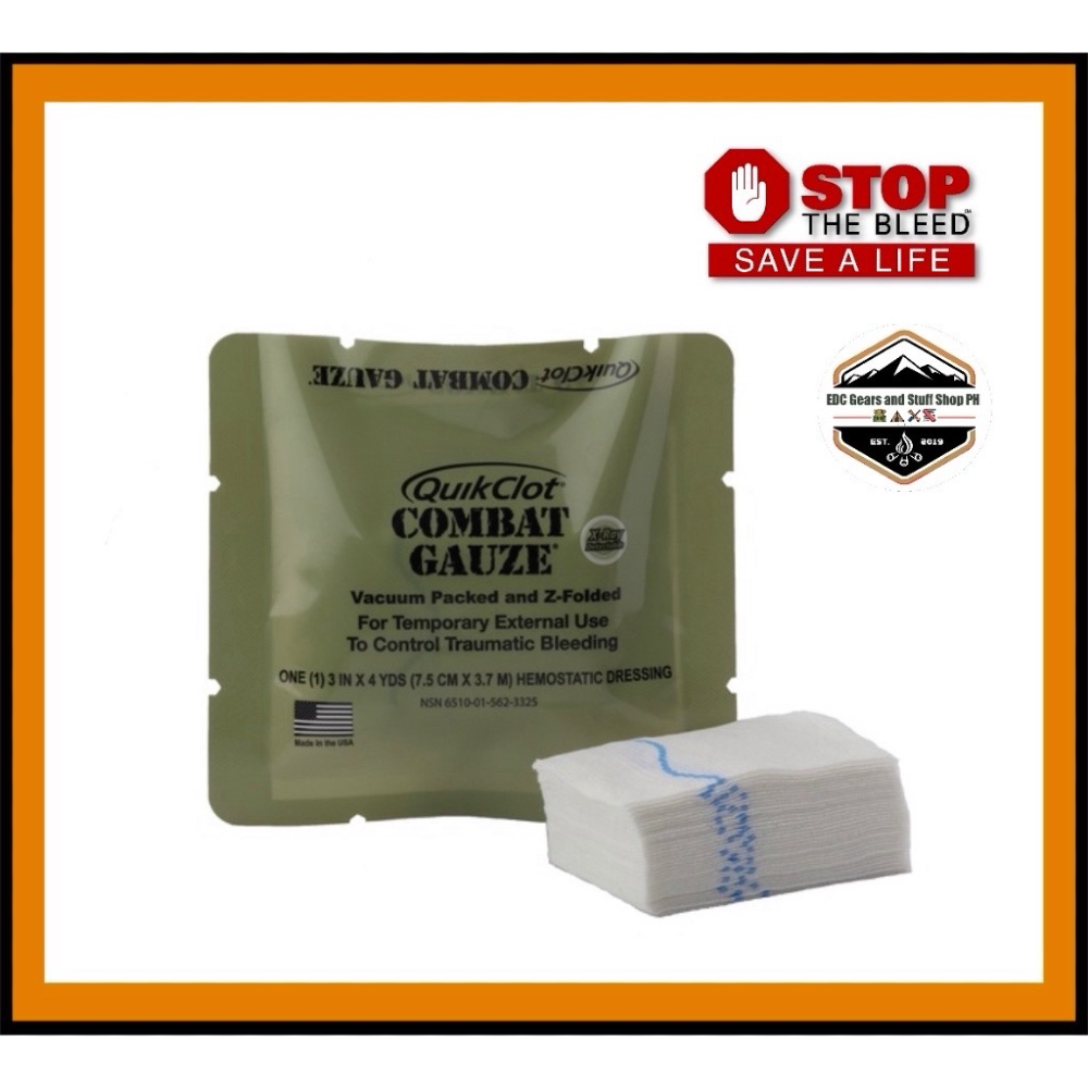 QUIKCLOT Combat Gauze / CELOX Hemostatic Agent (choose)