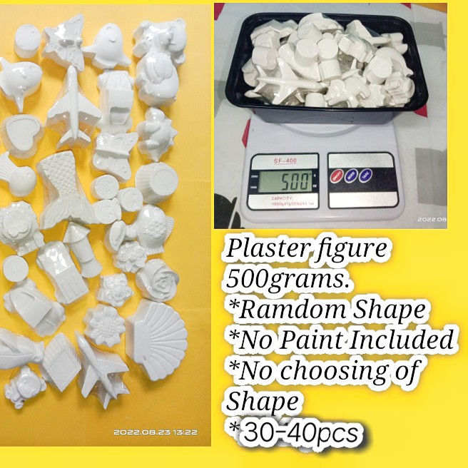 Plaster Figurine for your DIY Souvenir Ramdom Shape