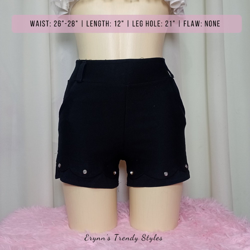 Sequins Black Short TS08