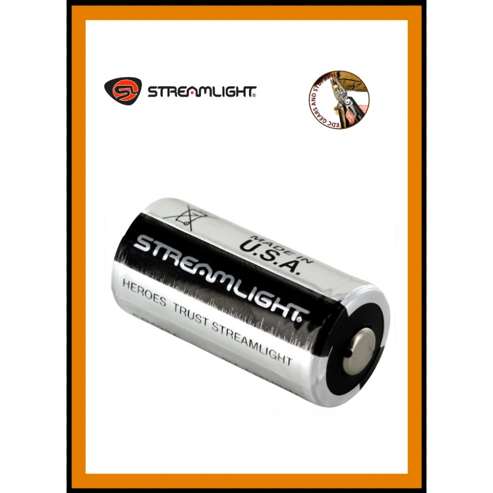 STREAMLIGHT CR123A battery (individual outside pack) 1 piece 