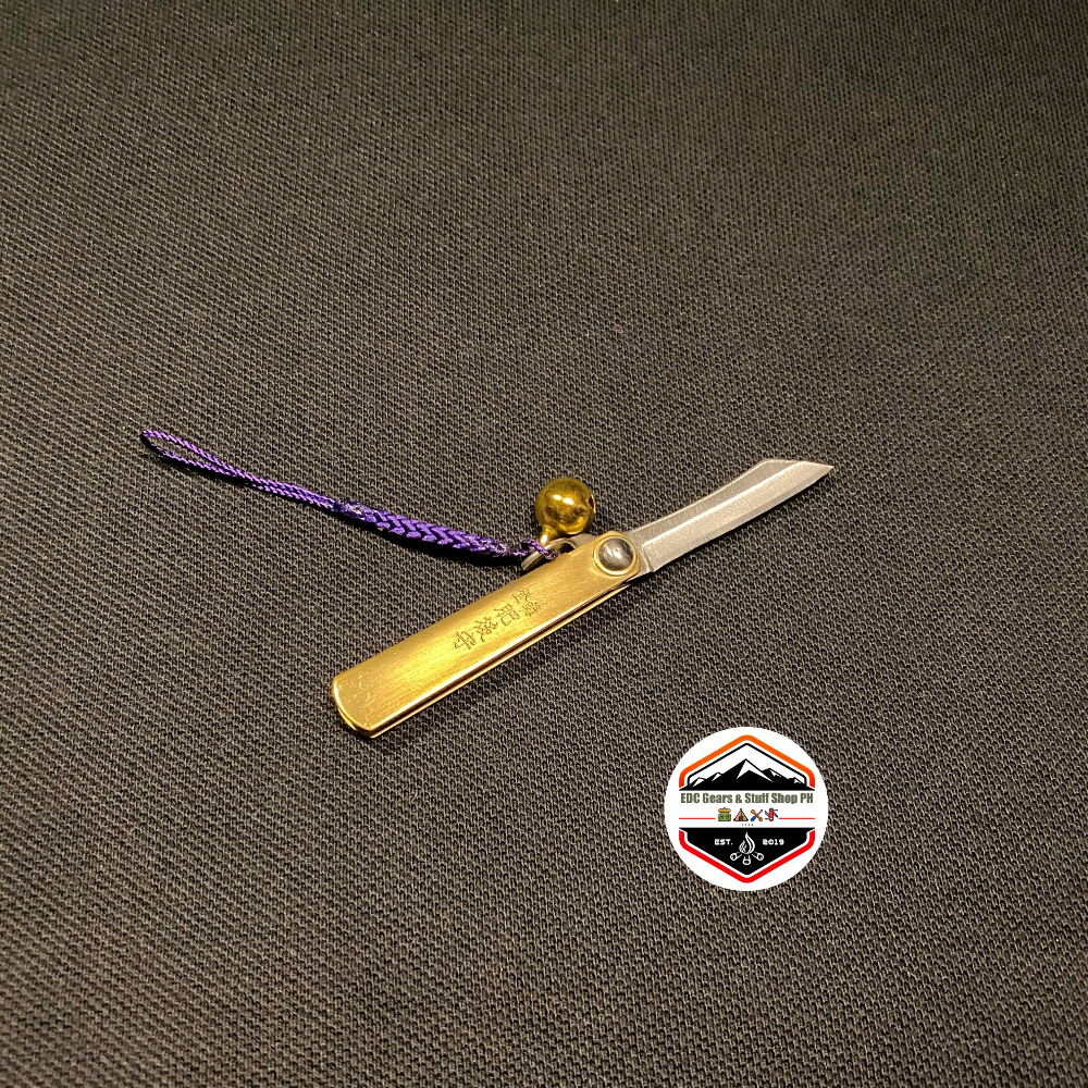 Higonokami Mini brass handle