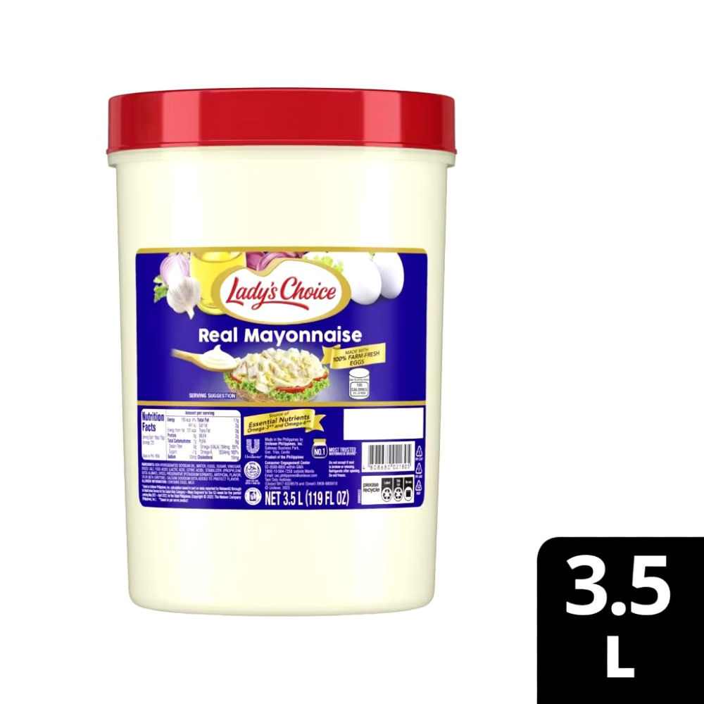 LADY'S CHOICE REAL MAYONNAISE 3.5L