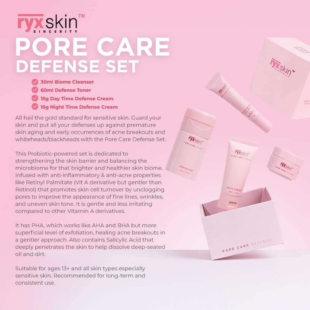 Ryx PoreCare Defense Set