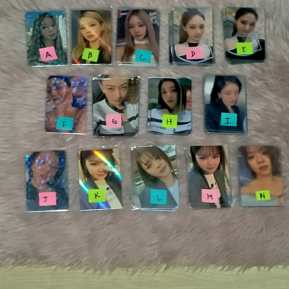 TWICE LUCKY DRAW POBCARDS - TZUYU, JIHYO, JEONGYEON