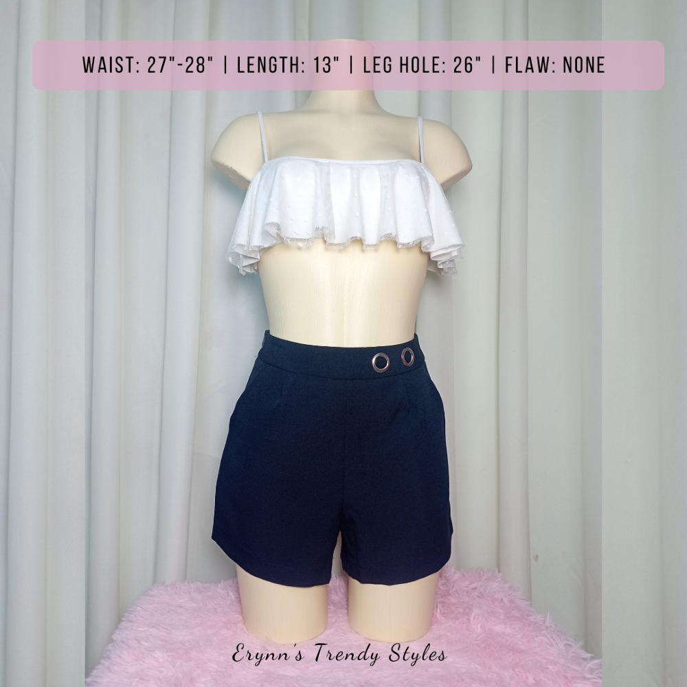 Ring Black Short Thtifted TS-26