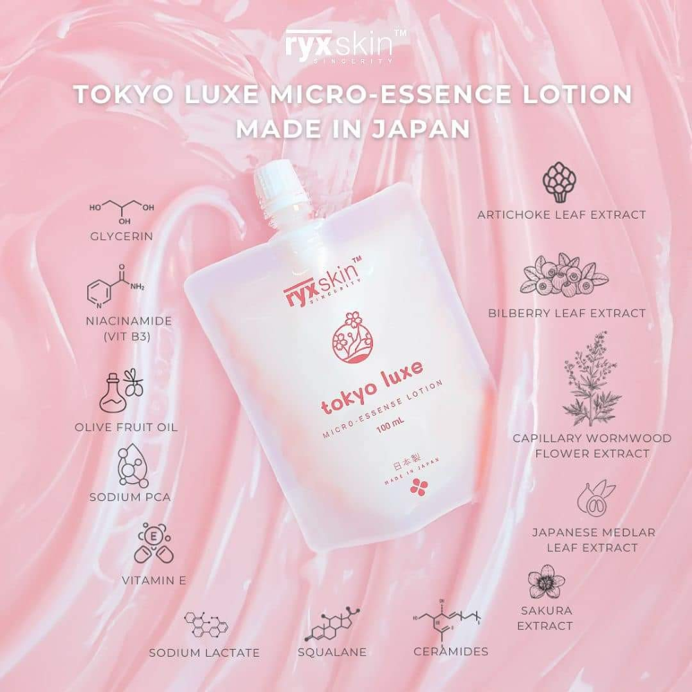 Ryx tokyo luxe micro essence lotion