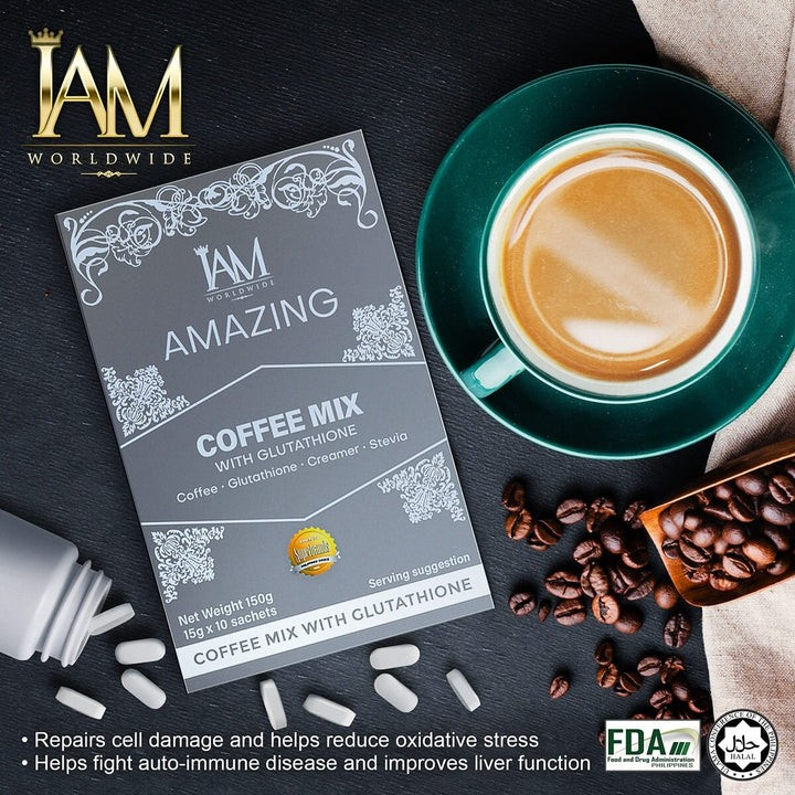Amazing Coffee mix with Glutathione 