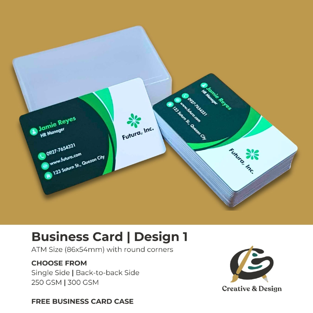 CALLING CARD | BUSINESS CARD | LOYALTY CARD (50 pcs.)