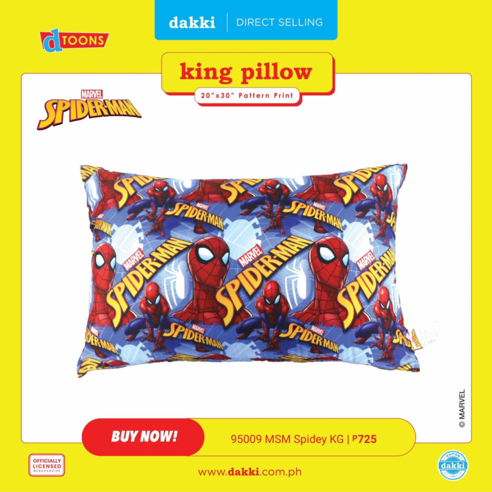 DAKKI Spidey patt[er King Size 20"x30"