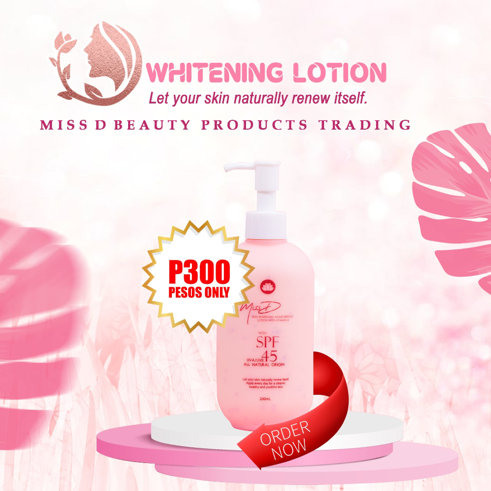 Miss D Skin Whitening Lotion