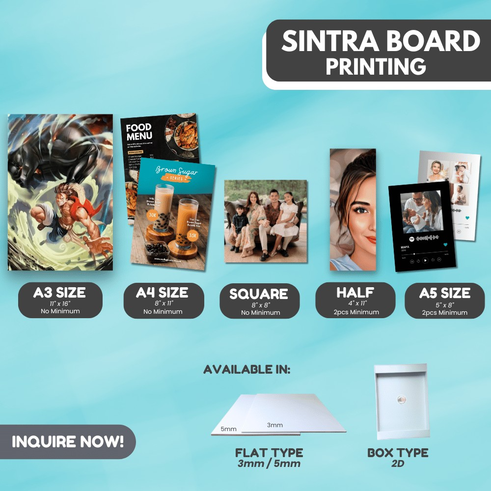 Personalized Sintra Board Printing 