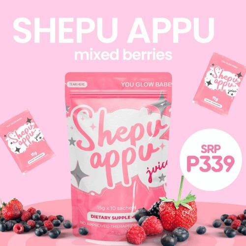 Shepu Appu Juice Food Supplement Mixed Berries Flavor