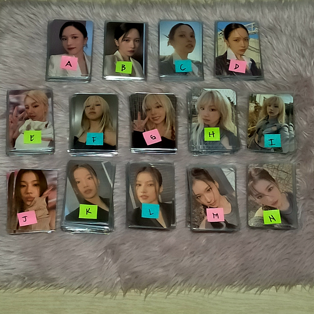 TWICE READY TO BE ALBUM PHOTOCARDS - SET A