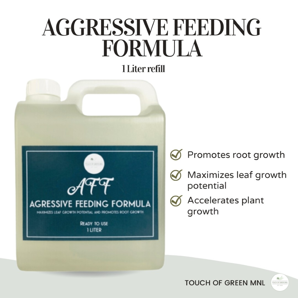 AGGRESSIVE FEEDING FORMULA (especially formulated for rare plants)