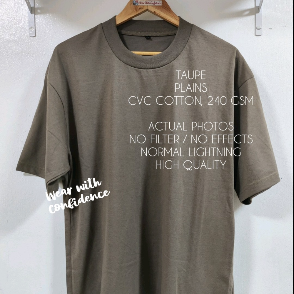 PLAIN T-SHIRTS OVERSIZED NEUTRAL EDITION