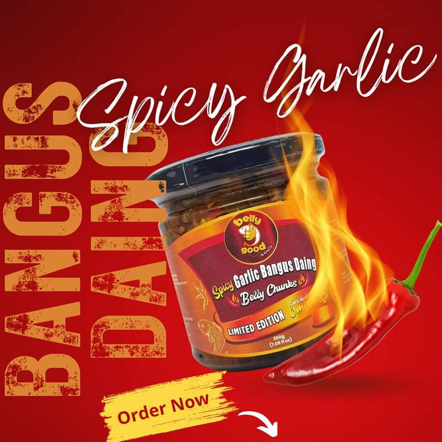 BellyGood by KingDy Spicy Garlic Bangus Daing