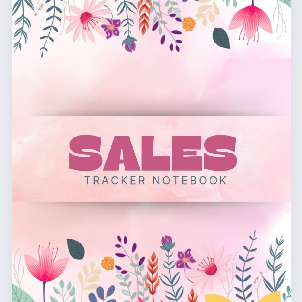 Sales Tracker Notebook 