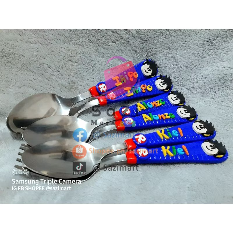 Roblox Personalized Spoon and Fork