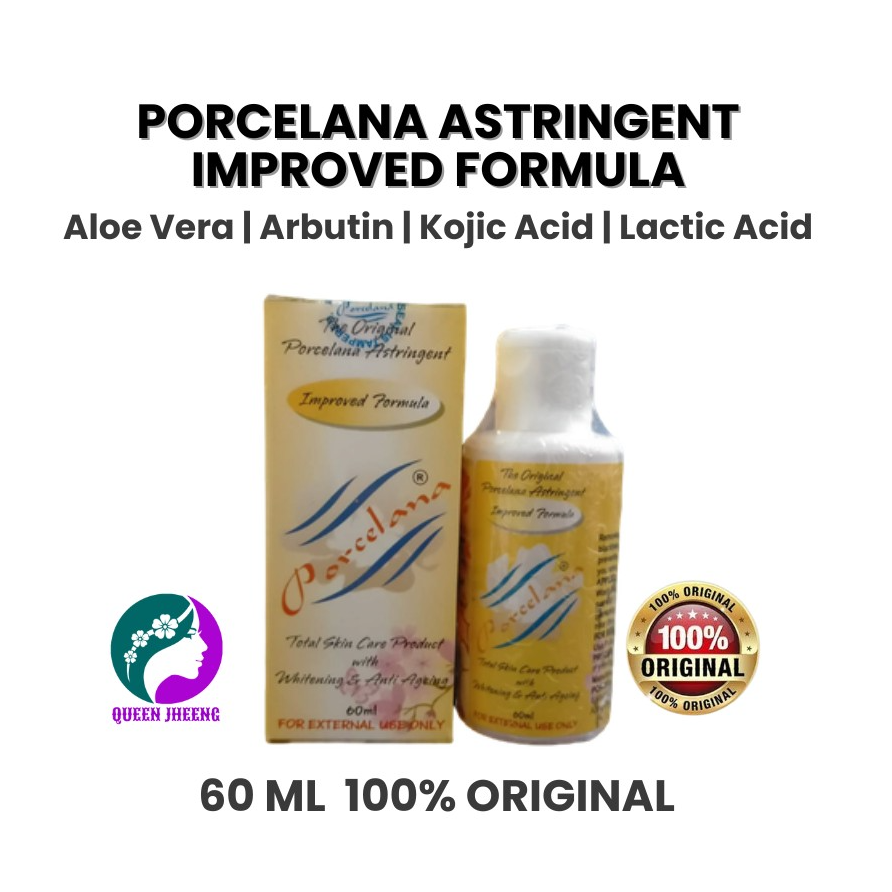 Porcelana Astringent Improved Formula 60ML 100% ORIGINAL