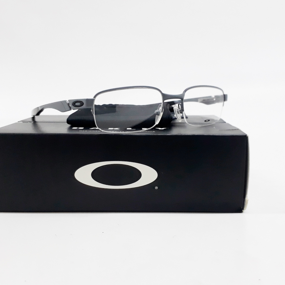 New Oakleyl Rx Backwind 0.5 52 Satin Grey Frame