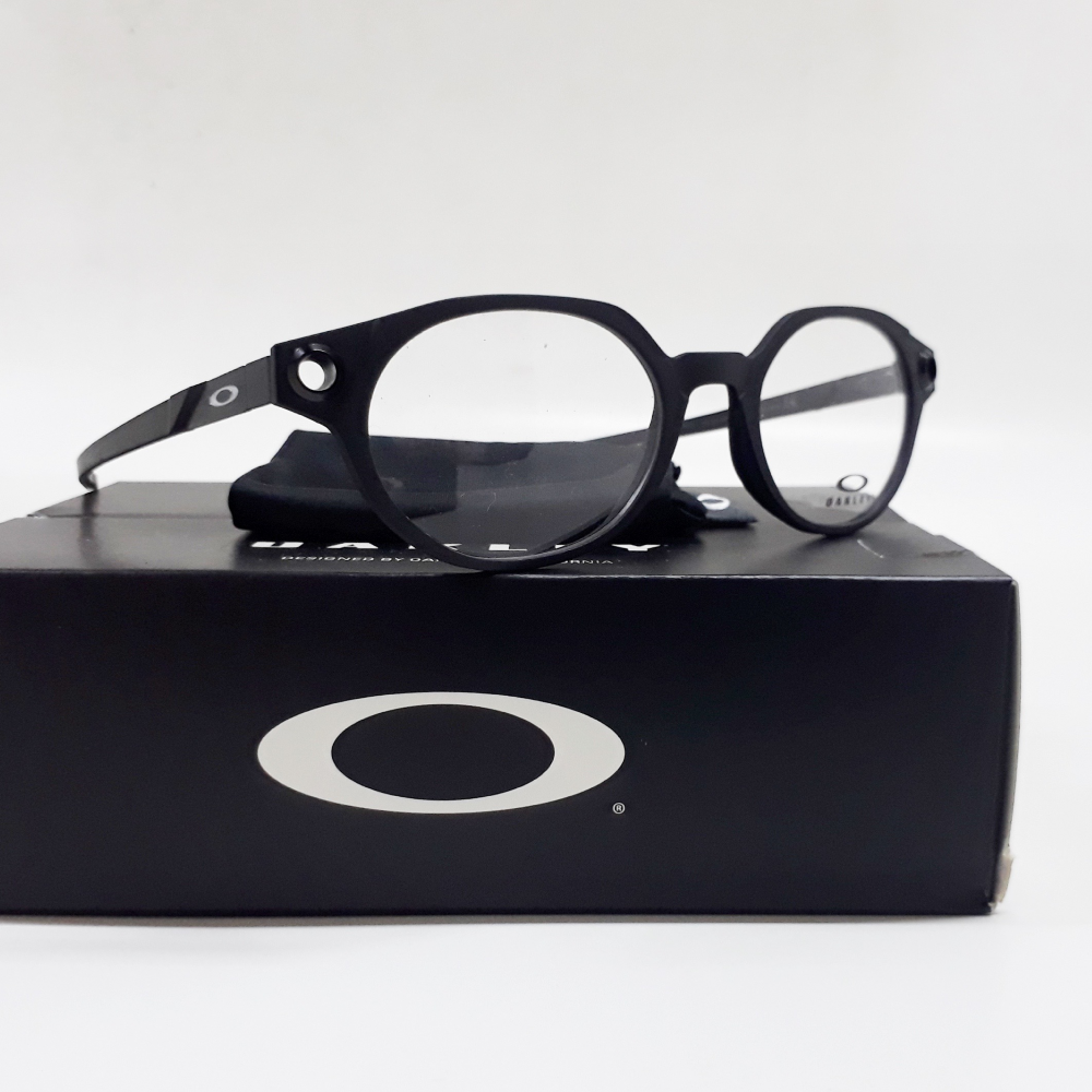 New Oakley Rx Bolster 52 Satin Black Frame