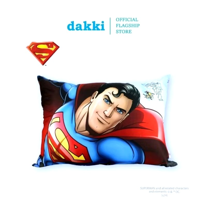 DAKKI Superman King SIZE Pillow 20"x30"