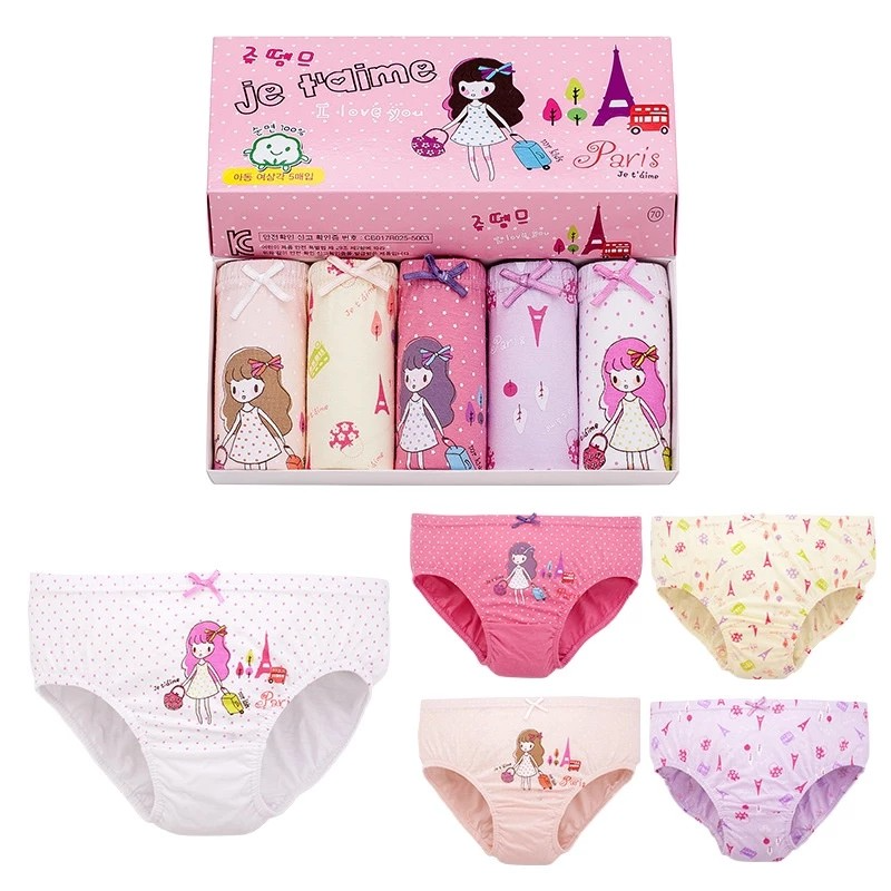 Korean Cotton Underwear Girls