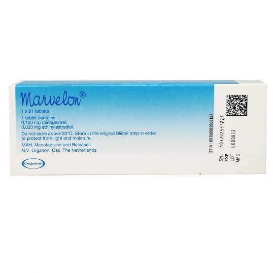 Marvelon 28 Pills (Contraceptive Pills)