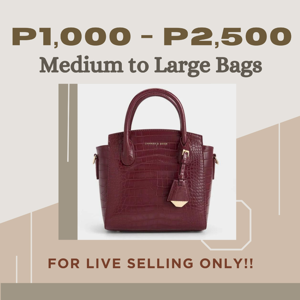 [ P1000 - P2500 ] MEDIUM TO LARGE SIZE BAGS