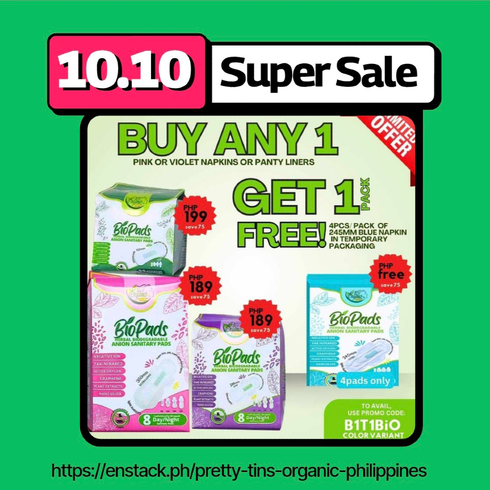 BIOPADS EDITION BUY1 GET 1 FREE