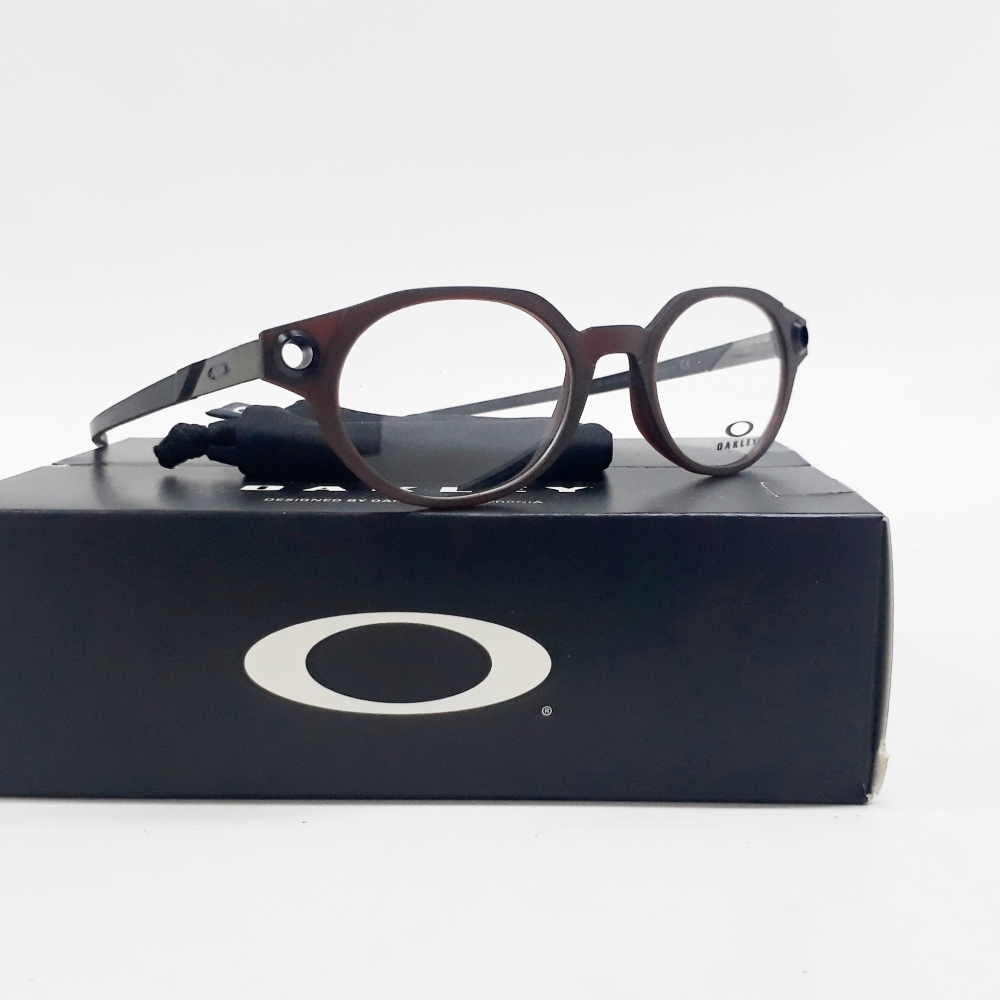 New Oakley Rx Bolster 50 Satin Amber Frame