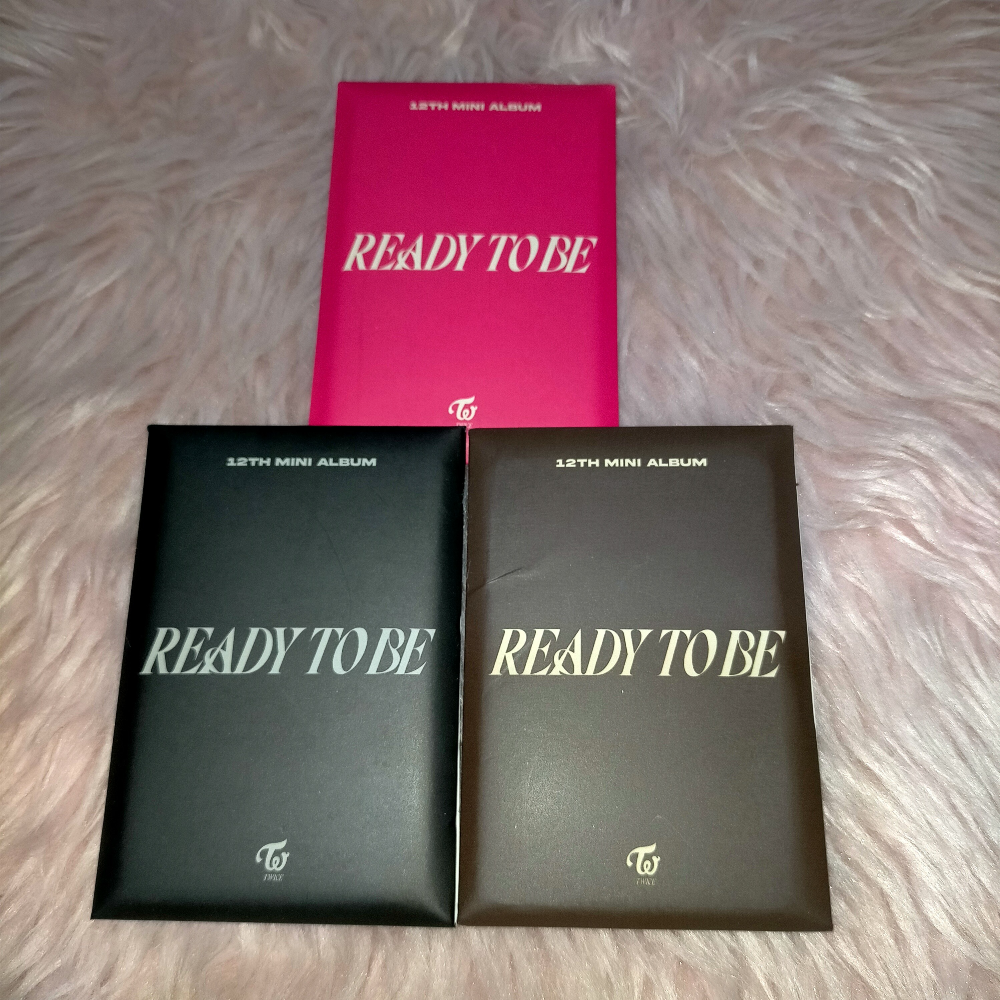 TWICE READY TO BE POBCARDS