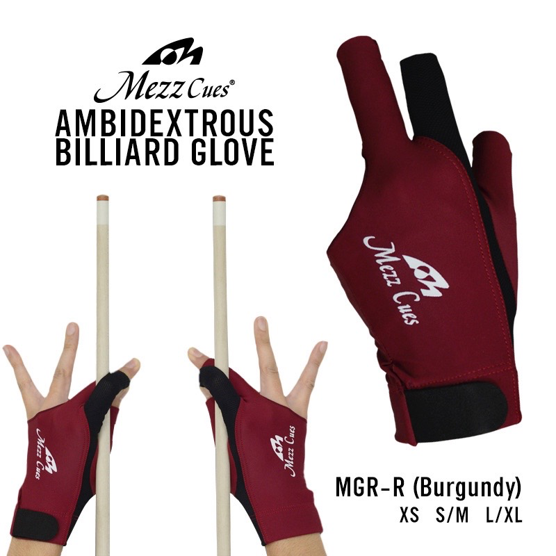 Mezz Ambidextrous Billiard / Pool Glove