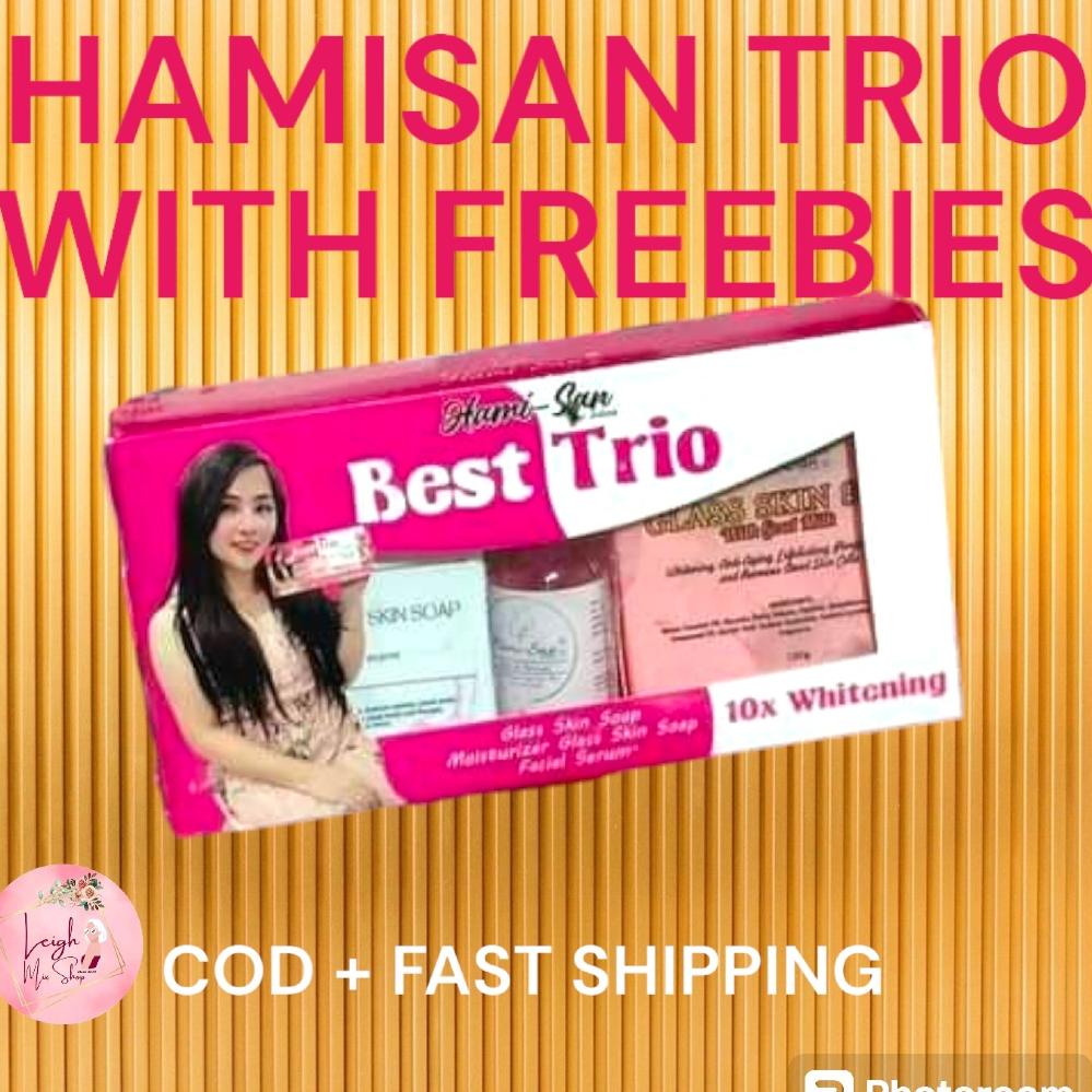 Hamisan Trio with her choice soap