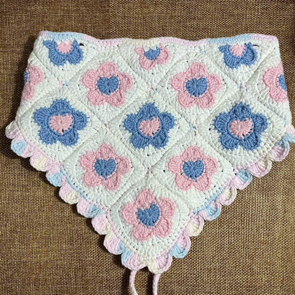 Crocheted Bandana