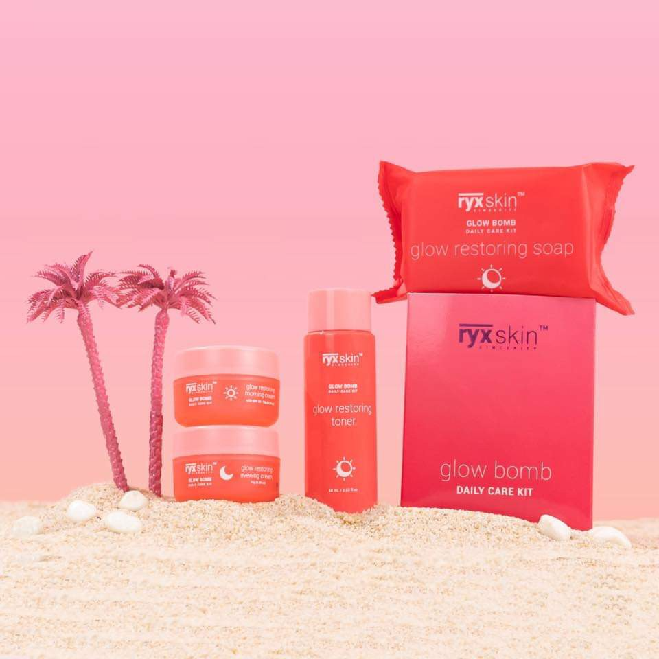Ryx Glow bomb daily care kit