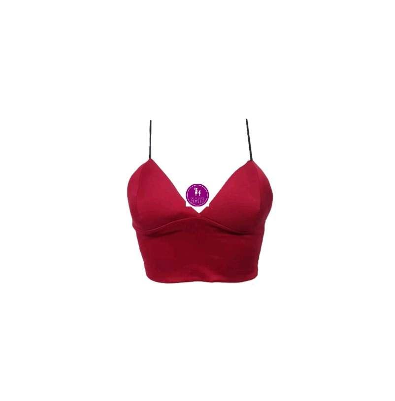 🌸 PADDED BRALLETE CROP TOP🌸