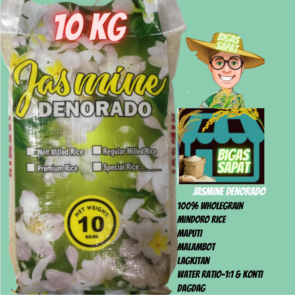 JASMINE DENORADO-10 kg BIGAS SAPAT
