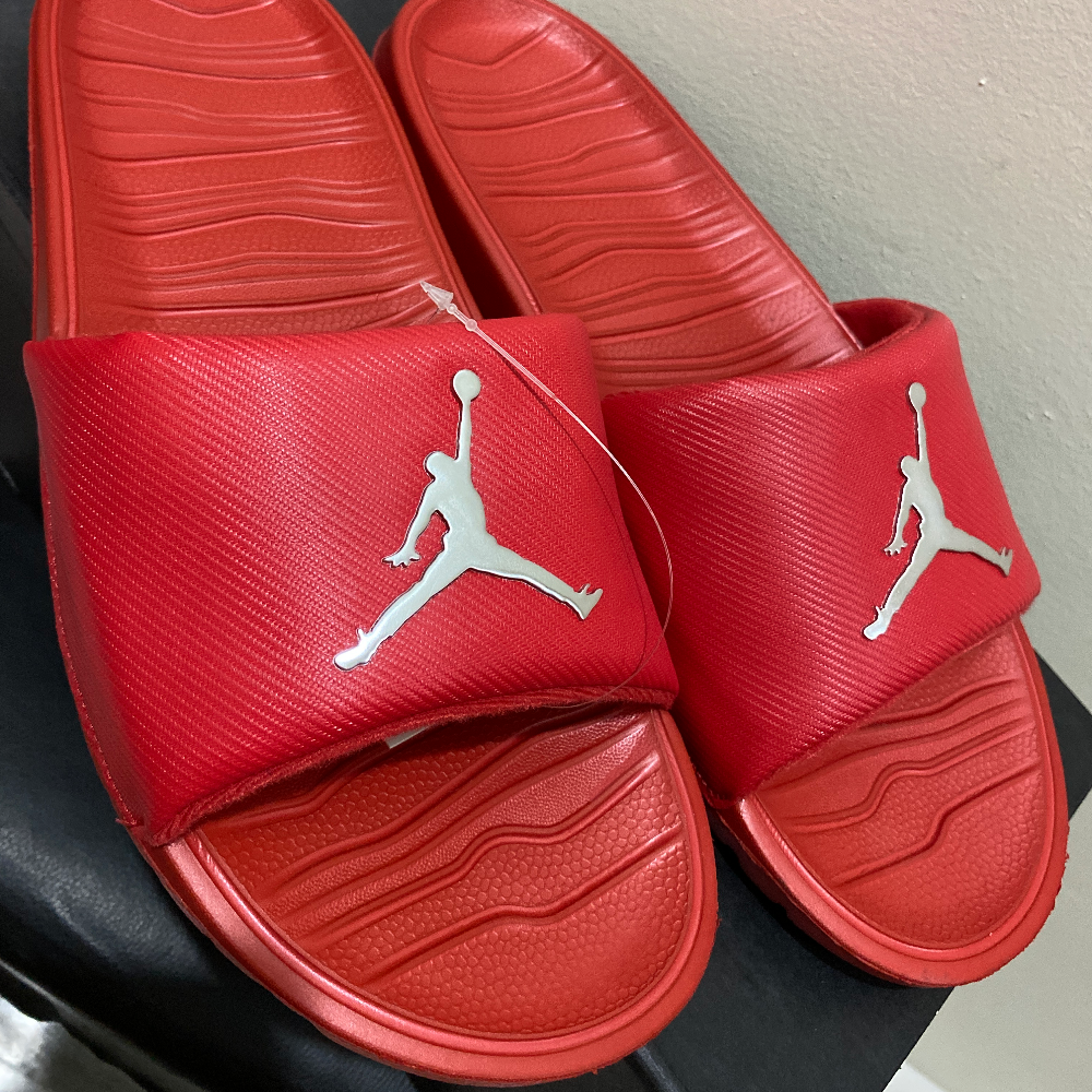 Jordan Break Slides Red AR6374-602